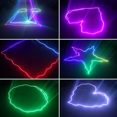 Light4Me Laser RGB Geometric 350mW