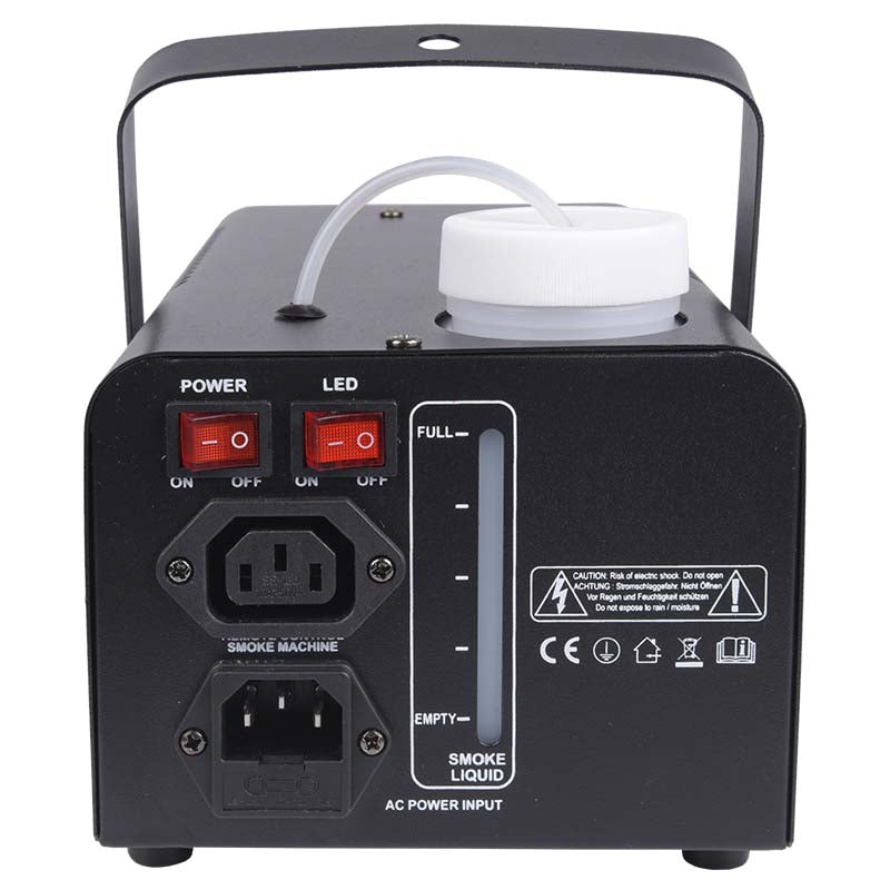 LIGHT4ME S 700W LED røgtågemaskine effektgenerator fjernbetjening