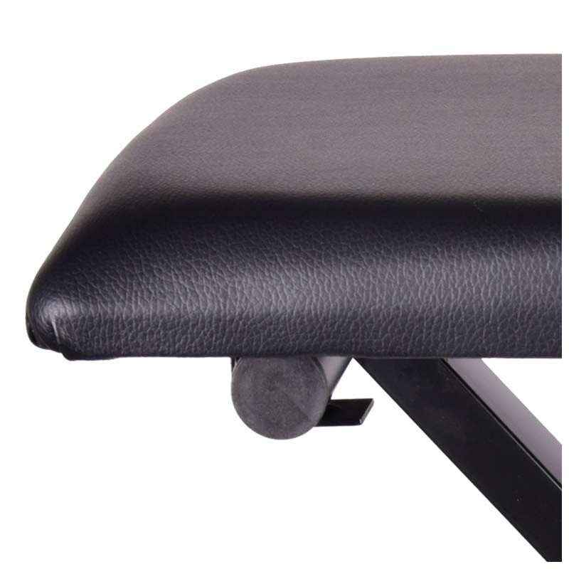 Keyboard- og Klaverbænk i Metal, Foldbart