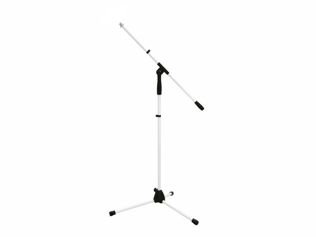 OMNITRONIC Set Microphone Tripod MS-1W with Boom white + Bag