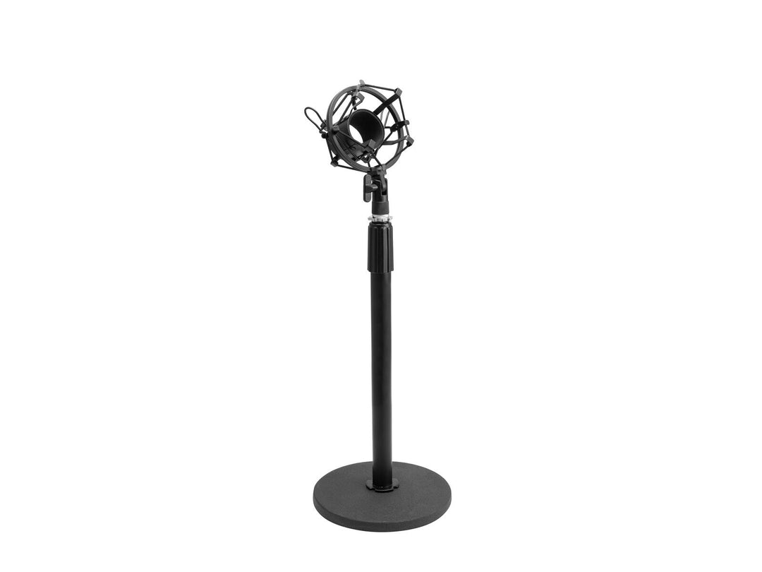 OMNITRONIC MSP-1 Microphone Stand with Shockmount and Pop Filter