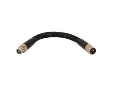 OMNITRONIC Gooseneck black XLR/XLR, 47cm