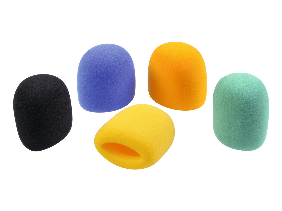 OMNITRONIC Microphone Windshield Set, 5 colors