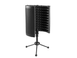 OMNITRONIC Set MIC CM-78MK2 Large Diaphragm Condenser Mic + AS-04 Desk Microphone Absorber System