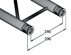 Alutruss BILOCK BQ2-2000 (2m)