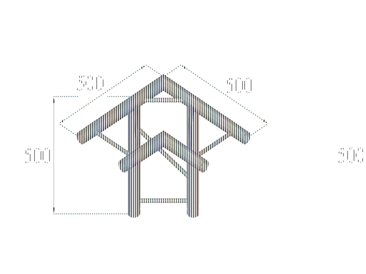 ALUTRUSS BILOCK BQ2-PAL31H 3-way Corner 90°