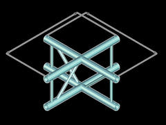 ALUTRUSS BILOCK BQ2-PAC41V 4-way Cross Piece