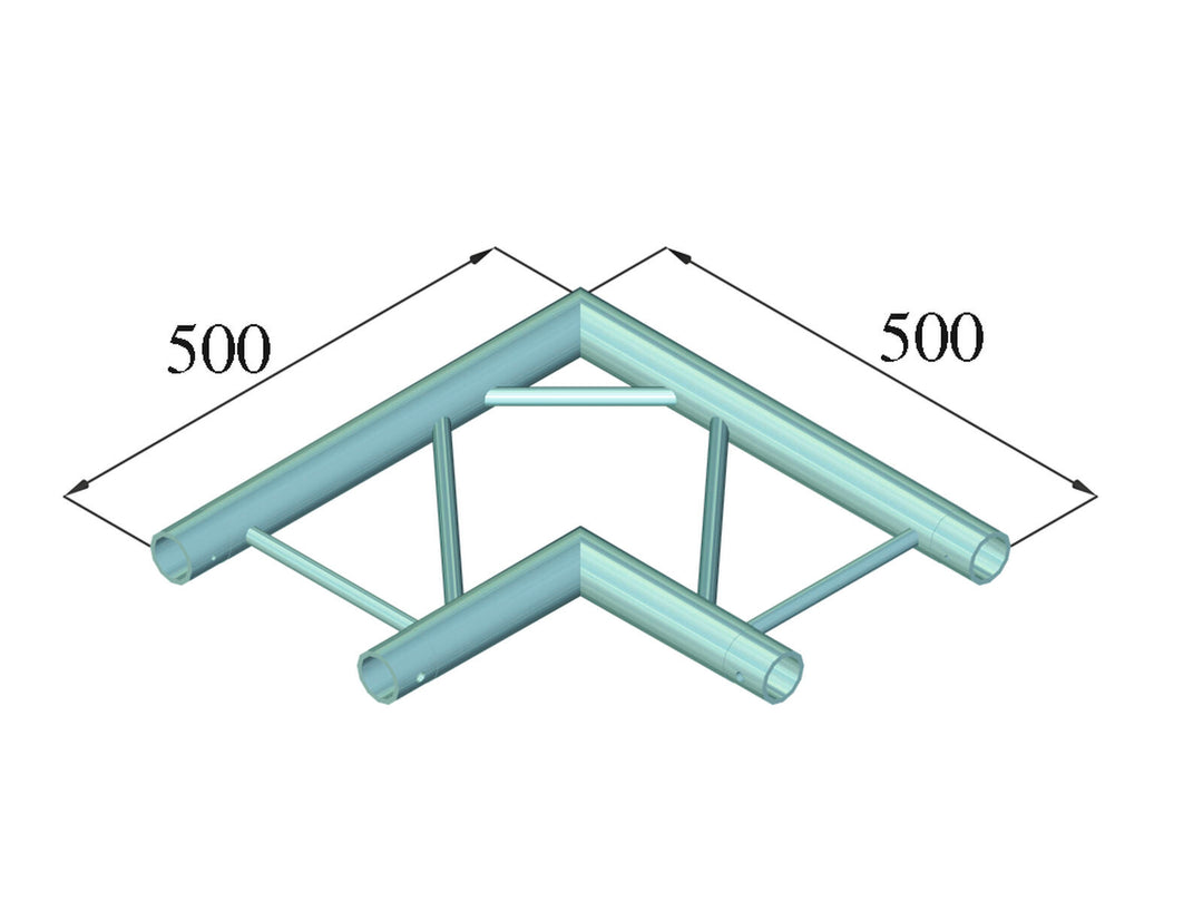 ALUTRUSS BILOCK BQ2-SPAC21H 2-way Corner 90° bk