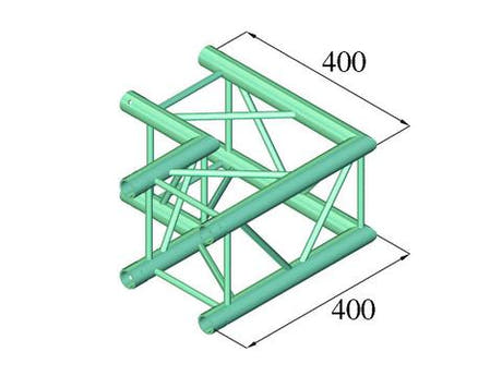 Alutruss DECOLOCK DQ4-PAC21 2-way Corner (90¡)
