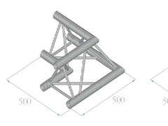 ALUTRUSS TRILOCK 6082AC-21 2-way Corner 90°