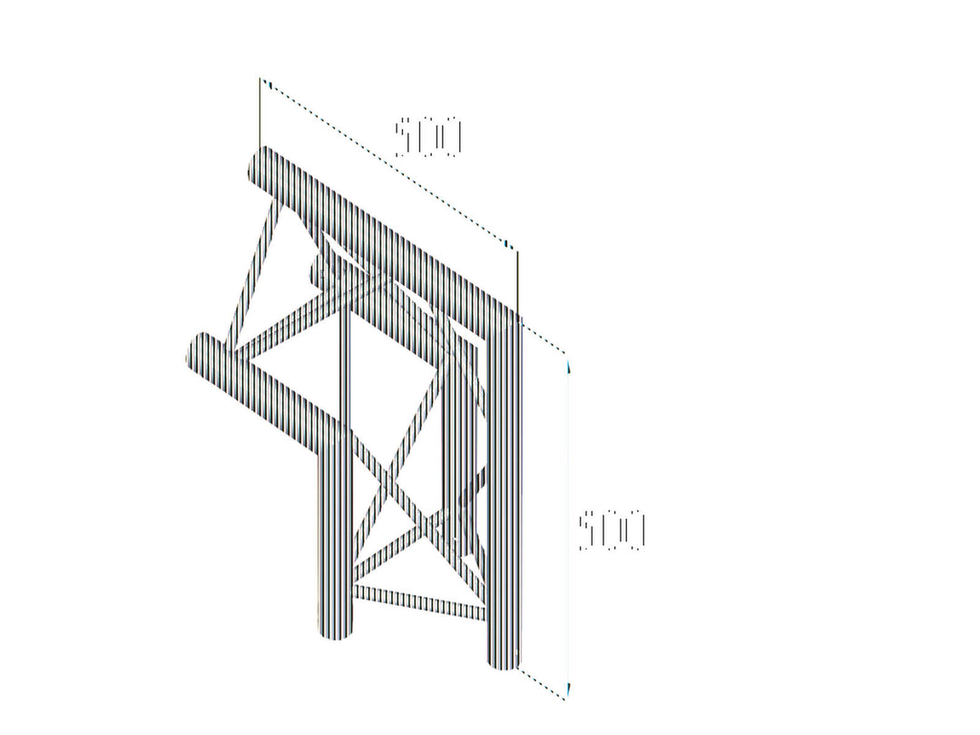 ALUTRUSS TRILOCK 6082AC-24 2-way Corner 90° /\