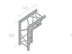 ALUTRUSS TRILOCK 6082AC-25 2-way Corner 90° \/