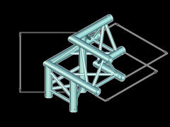 ALUTRUSS TRILOCK 6082AL-32 3-way Corner /\ left