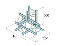 ALUTRUSS TRILOCK 6082AT-42 4-way Piece \/