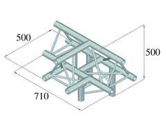 ALUTRUSS TRILOCK 6082AT-43 4-way Piece /\