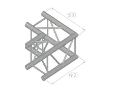 ALUTRUSS QUADLOCK TQ390-QQC21 2-way-Corner 90°