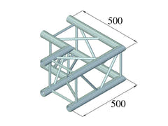 Alutruss QUADLOCK 6082C-21 2-way Corner (90°)