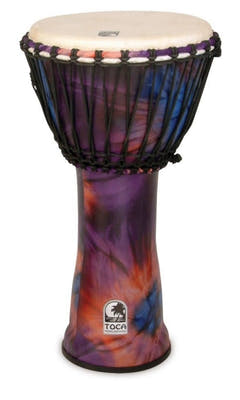 Toca Djembe Freestyle Rope Tuned - African Sunset (SFDJ-10AFS)
