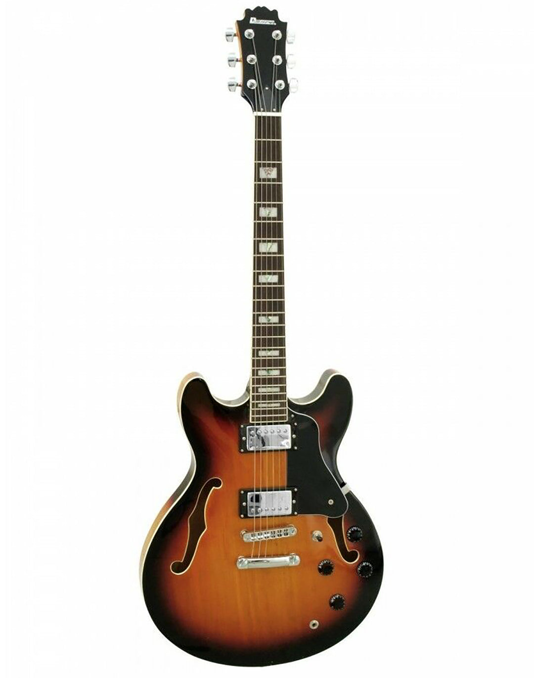 DiMavery SA-610 Jazz Guitar El-guitar (Sunburst)