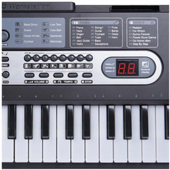 Keyboard med Mikrofon – 61 Tangenter til Børn