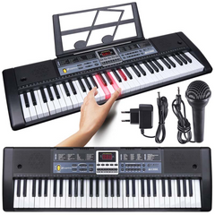 SUPRIMO 6136L keyboard med mikrofon