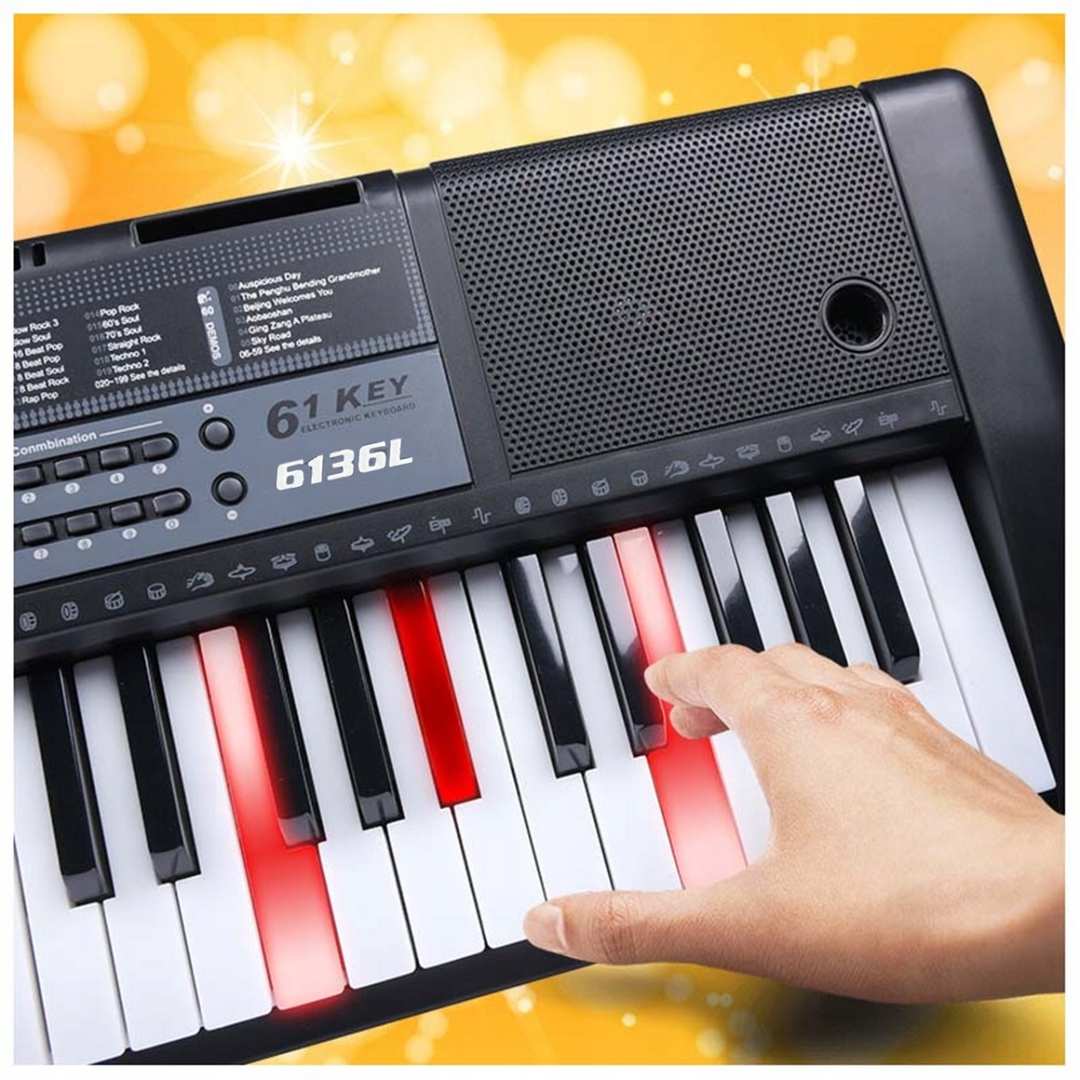 SUPRIMO 6136L keyboard med mikrofon