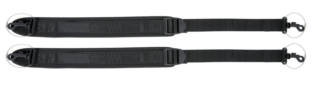 GEWA Rucksack assembly Form shaped violin/viola case - Backpack straps, 2 pieces (Length 56 - 96 cm)