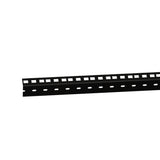 Adam Hall 61535 B Kraftig Rack Skinne (Sort)