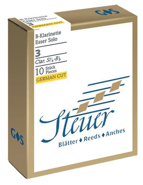 Steuer Reeds Bb-Clarinet Solo White Line - 2 1/2