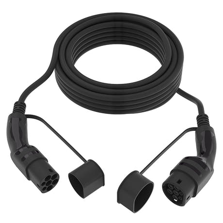 Ladekabel Type-2 16A 3-faset 5 Meter