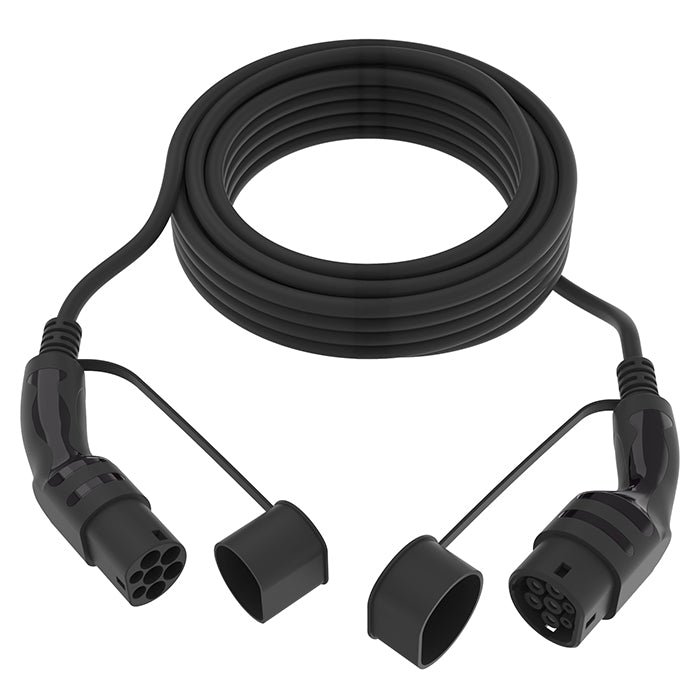 Ladekabel Type-2 32A 3-faset 7,5 Meter