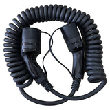Spiralladekabel Type-2 16A 3-faset 5 Meter