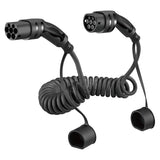 Spiralladekabel Type-2 32A 3-faset 5 Meter