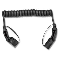 Spiralladekabel Type-2 32A 3-faset 5 Meter