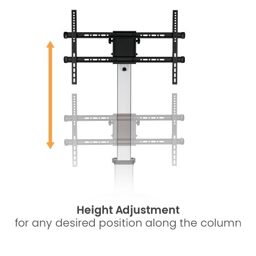 SAMPLEVARE - TV Stativ med hjul