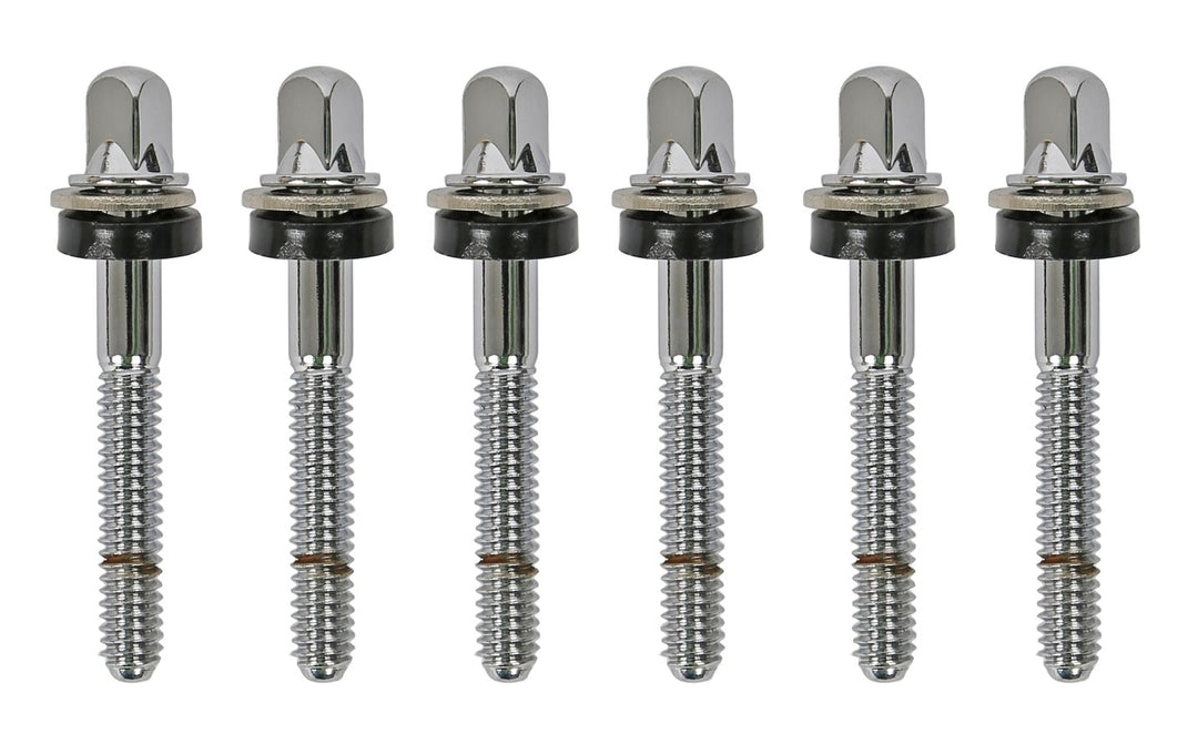 Latin Percussion Tension rods Mini Timbales + Micro Snare + Drum Timbales - LP845-K 845-JD LP846-SN LP848-SN LP812-C LP813-C LP812-BN LP813-BN - Chrome , 6 pieces (LP2540)