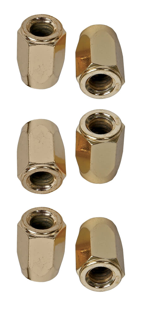 Latin Percussion Tuning lugs & tension rods accessories Tuning Nut Super Nuts - 3/8" Gold (LP952D)