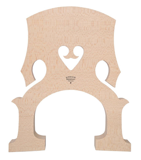 Despiau Double bass bridge - 1/4 (Foot width 130)