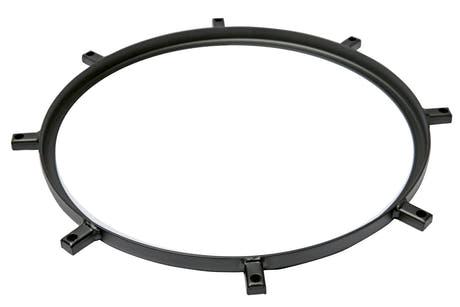 Latin Percussion Hooped RAW Series Trash Snare LP1601 - 14" Bottom Rim | 8 holes (LP1601C)