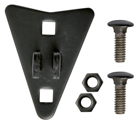 LP72FX-SP side plate til FX-djembes i PVC, 2 huller, sort