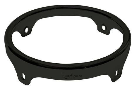 LP Aspire EZ Curve bongoring 6 3/4", 4 huller, sort (LPA423A)