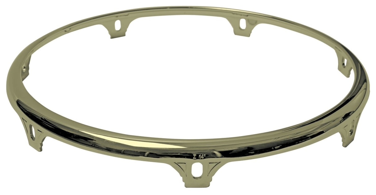 Latin Percussion Hooped Conga Comfort Curve II - Z Series (Extended Collar) - Gold - 14" Super Tumba | 7 hole (LP775B)