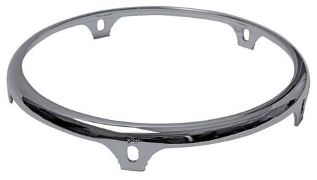 Latin Percussion Hooped Conga Comfort Curve II - X Series - Chrome - 11" Quinto | 5 hole (LP734A)