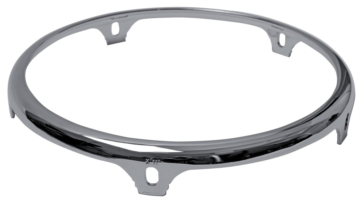 Latin Percussion Hooped Conga Comfort Curve II - X Series - Chrome - 11" Quinto | 5 hole (LP734A)