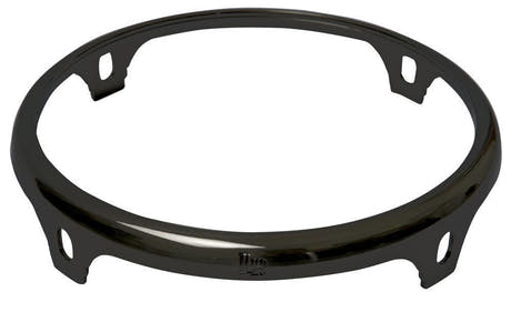 LP Comfort Curve II bongoring 8 1/2", 4 huller, Black Mirror (LP732C)