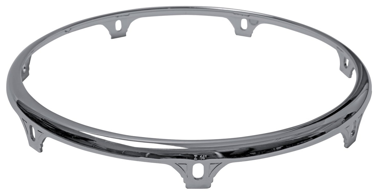 Latin Percussion Hooped Conga Comfort Curve II - Z Series (Extended Collar) - Chrom - 14" Super Tumba | 7 hole (LP775A)