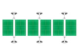 Natminton komplet pakke for 5 baner