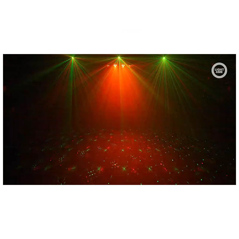 Light4Me T-Bar LED Par Derby Laser MultiBar