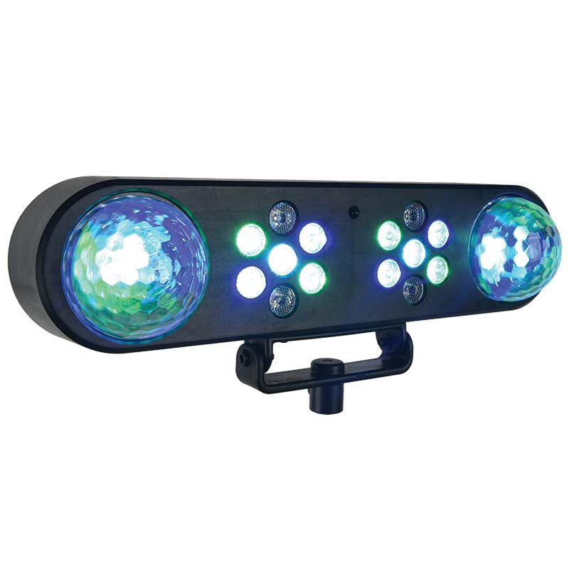 LIGHT4ME MAGIC BAR diskokugleeffekt LED PAR + stativ + fjernbetjening