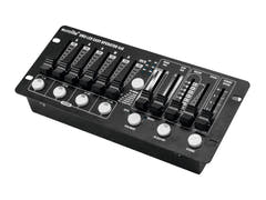 EUROLITE Set 4x LED PAR-56 HCL bk + Case + Controller